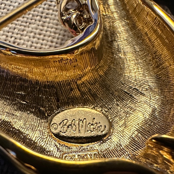 Vintage Bob Mackie Carousel Horse Pin - Picture 6 of 9